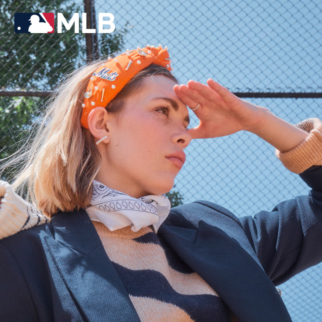 Lele Sadoughi x MLB collaboration