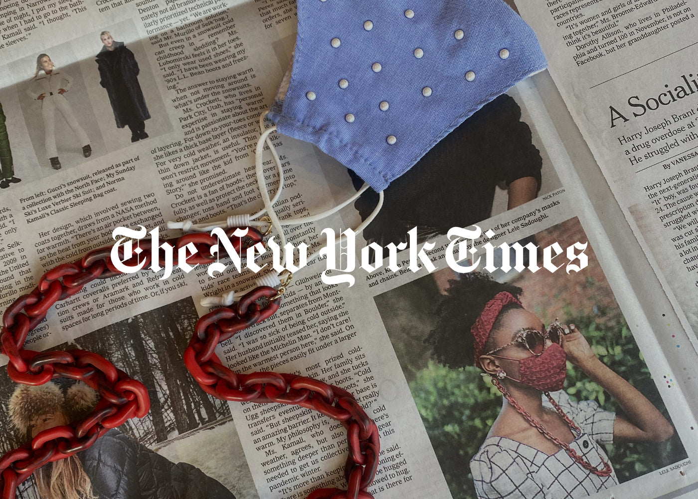 NY Times: Masks Aren’t Going Away, So Consider the Mask Chain