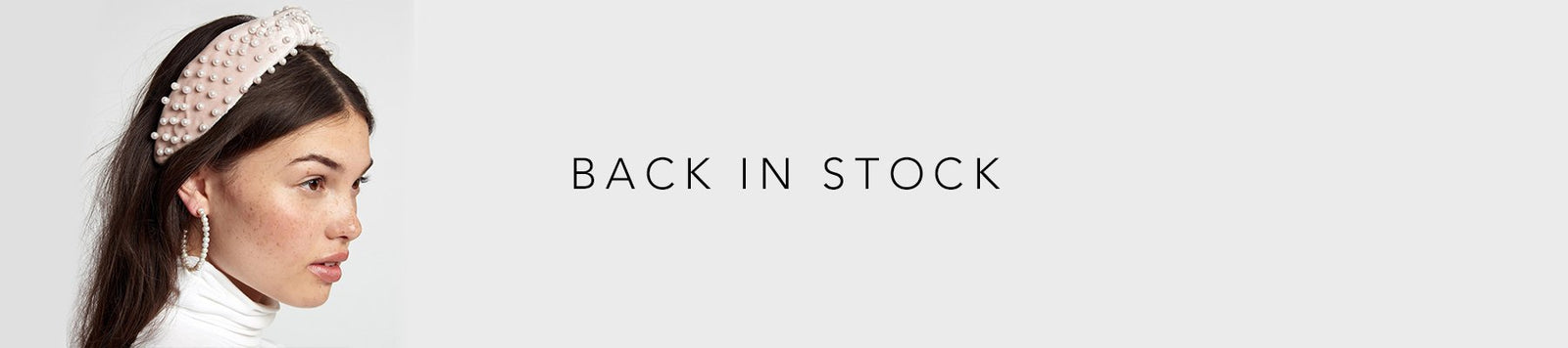 BACK IN STOCK