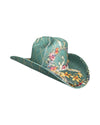 DOLCE RIVIERA FABRIC COVERED COWBOY HAT