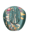 DOLCE RIVIERA FABRIC COVERED COWBOY HAT