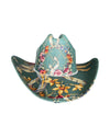 DOLCE RIVIERA FABRIC COVERED COWBOY HAT