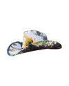 DOLOMITE BLOOM FABRIC COVERED COWBOY HAT