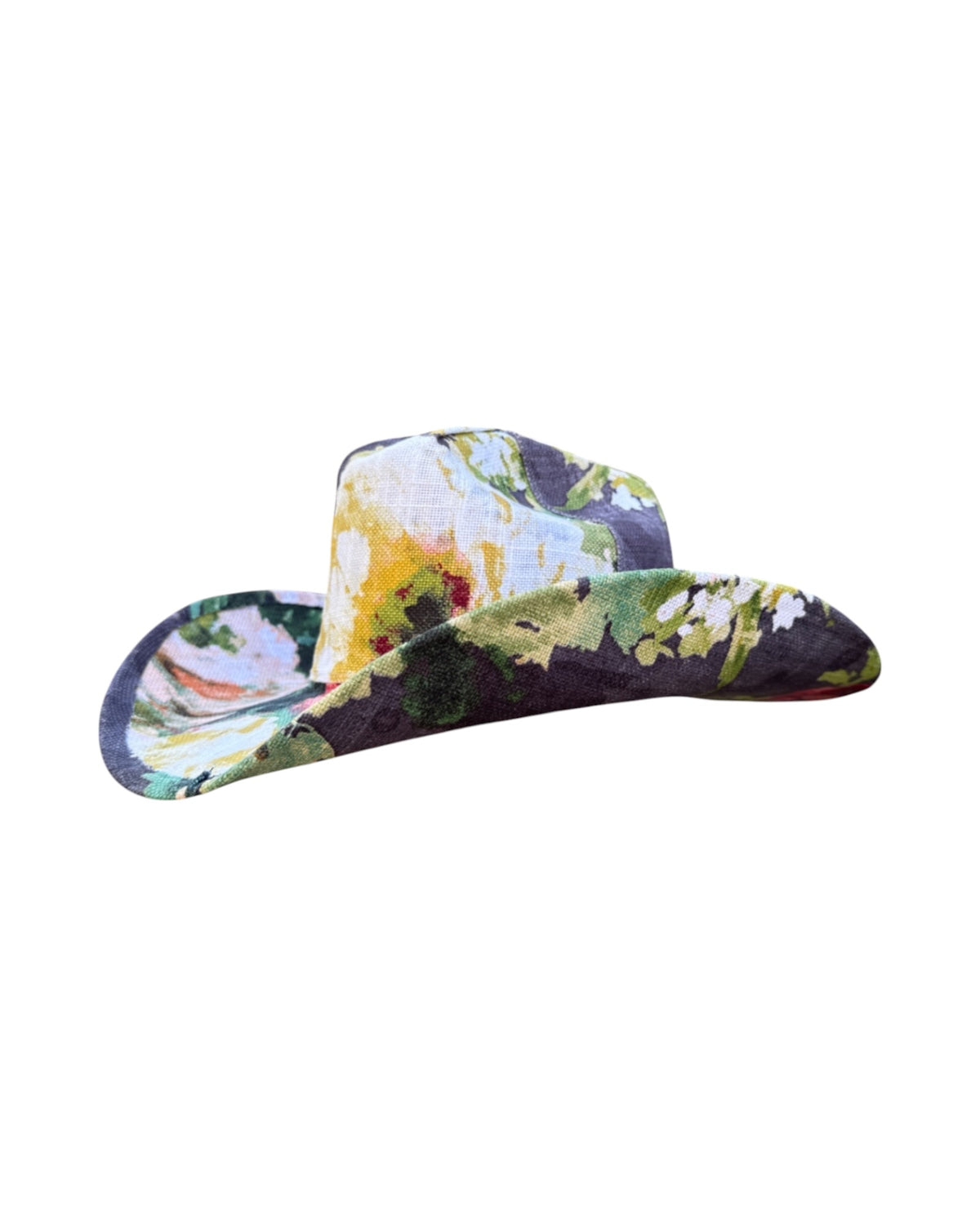 DOLOMITE BLOOM FABRIC COVERED COWBOY HAT