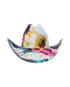 DOLOMITE BLOOM FABRIC COVERED COWBOY HAT