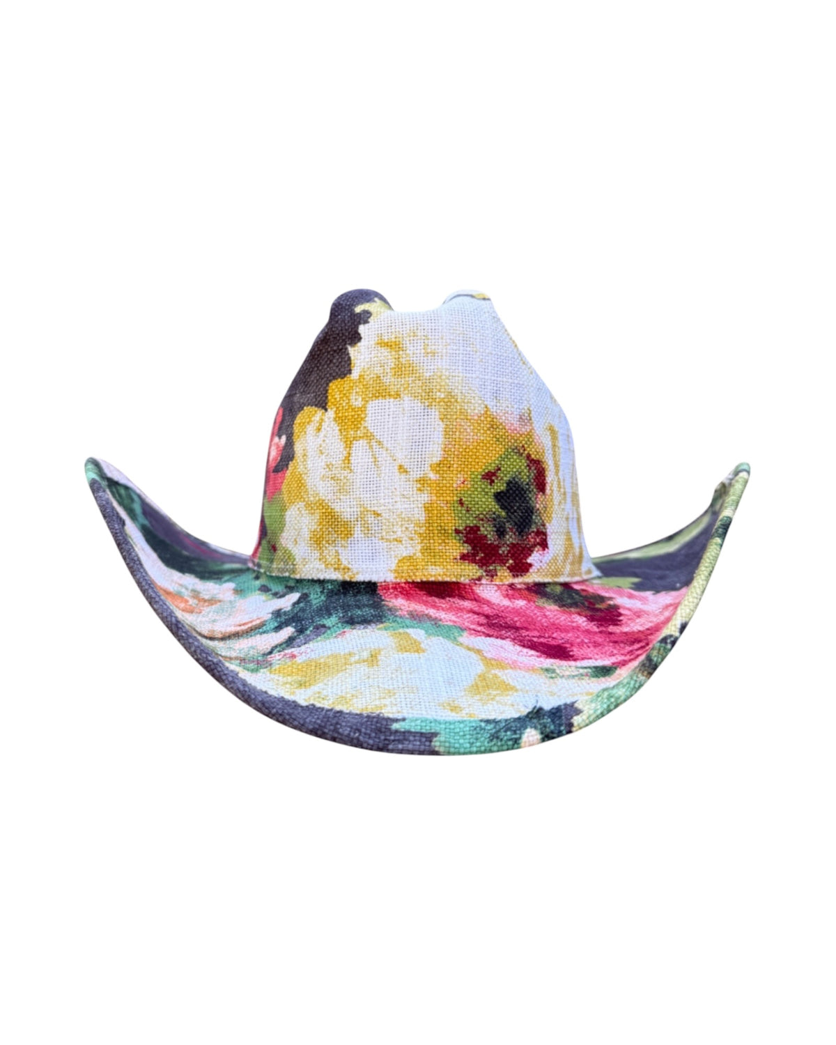DOLOMITE BLOOM FABRIC COVERED COWBOY HAT