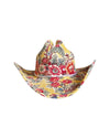 GOLDEN HOUR FABRIC COVERED COWBOY HAT
