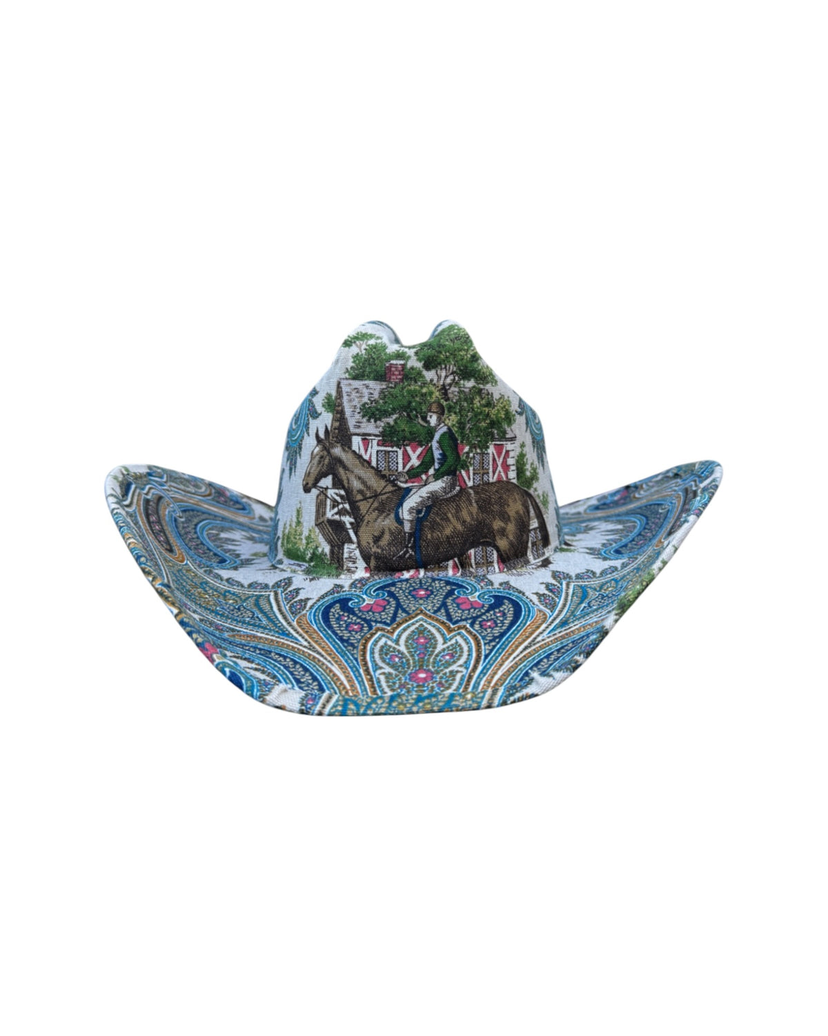 HERITAGE TRAILS FABRIC COVERED COWBOY HAT