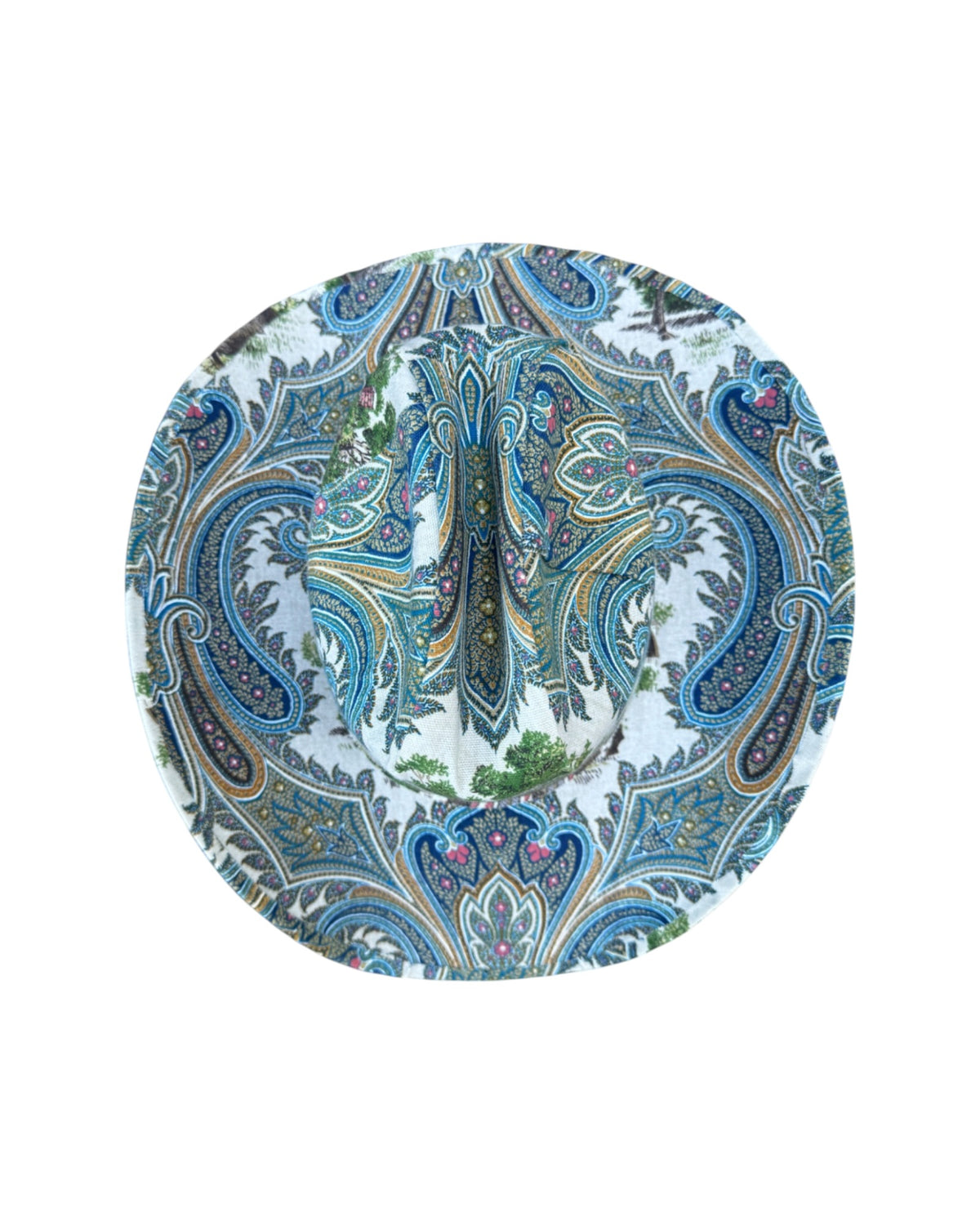 HERITAGE TRAILS FABRIC COVERED COWBOY HAT