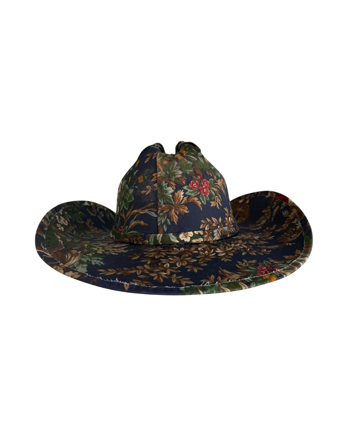 THE MIDNIGHT CHASE FABRIC COVERED COWBOY HAT