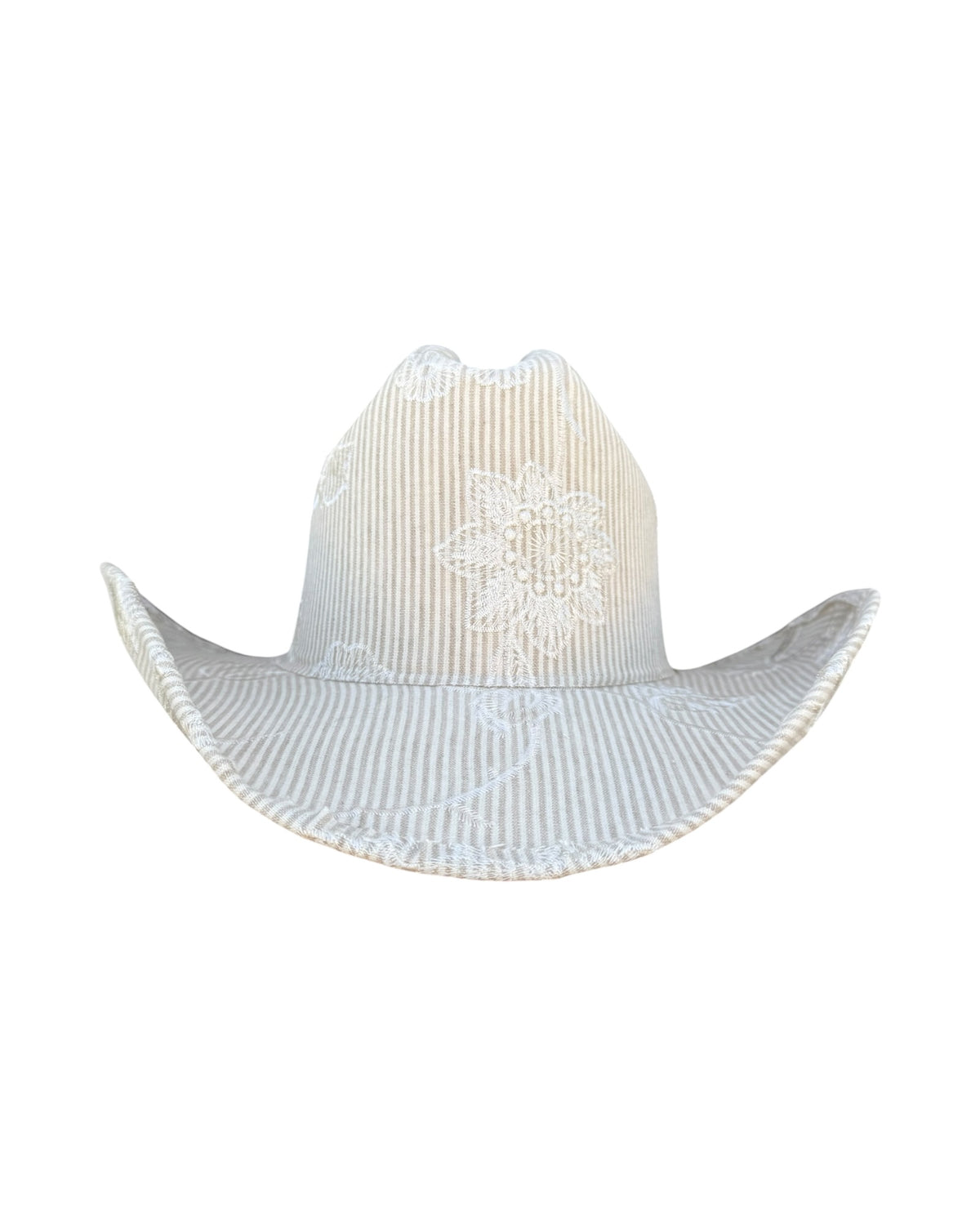 SALTWATER LANE FABRIC COVERED COWBOY HAT