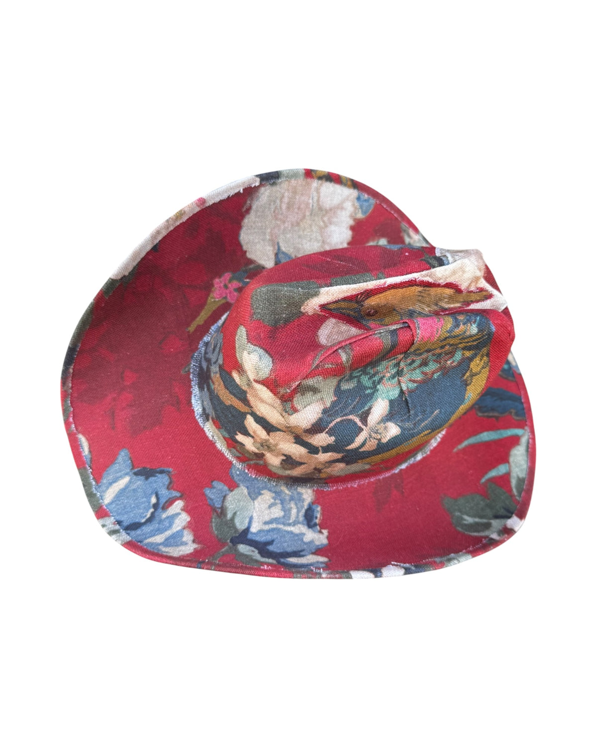 LIBERTY BLOOM FABRIC COVERED COWBOY HAT