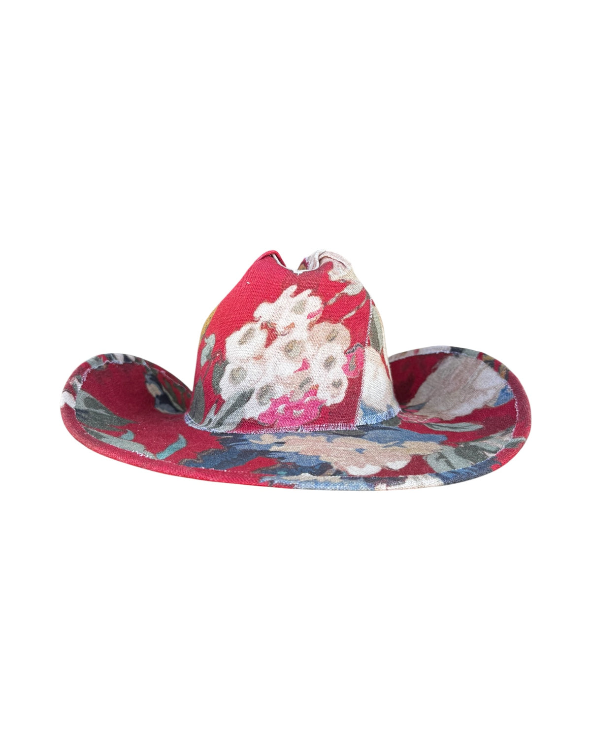 LIBERTY BLOOM FABRIC COVERED COWBOY HAT