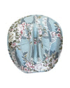 BLEU DRAWING ROOM FABRIC COVERED COWBOY HAT