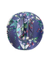 INDIGO GARDEN FABRIC COVERED COWBOY HAT