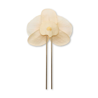 PEARL ORCHID FRENCH PIN