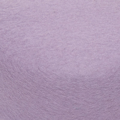 LAVENDER WOOL FELT PILLBOX HAT