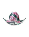 PARLOR ROSE FABRIC COVERED COWBOY HAT