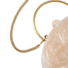 Lele Sadoughi BAGS IVORY PEARL OVAL MINAUDIERE