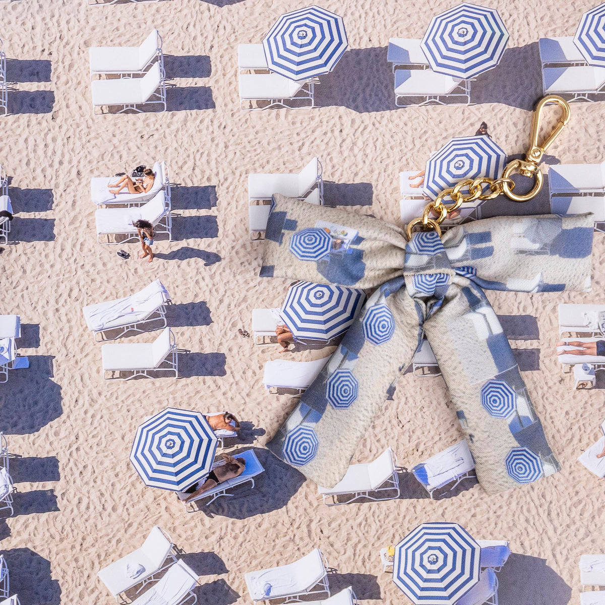 LELE SADOUGHI BAGS LELE SADOUGHI X GRAY MALIN MIAMI BOW BAG CHARM