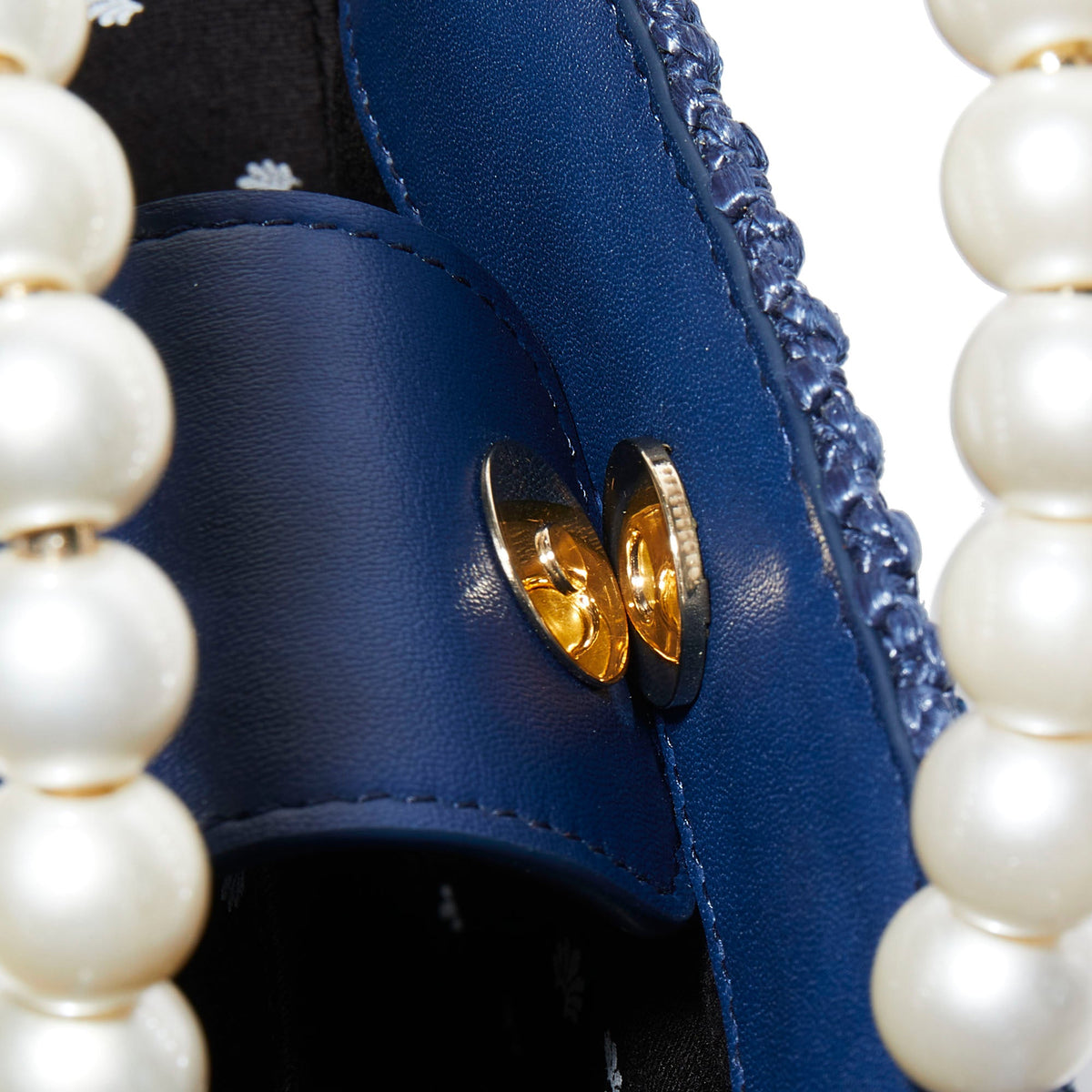 Lele Sadoughi BAGS ONE SIZE NAVY MAYA MINI TOTE