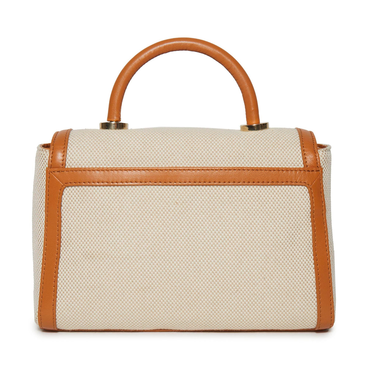 LELE SADOUGHI BAGS *PRE-ORDER* SADDLE BROWN TABITHA TOP HANDLE CROSSBODY