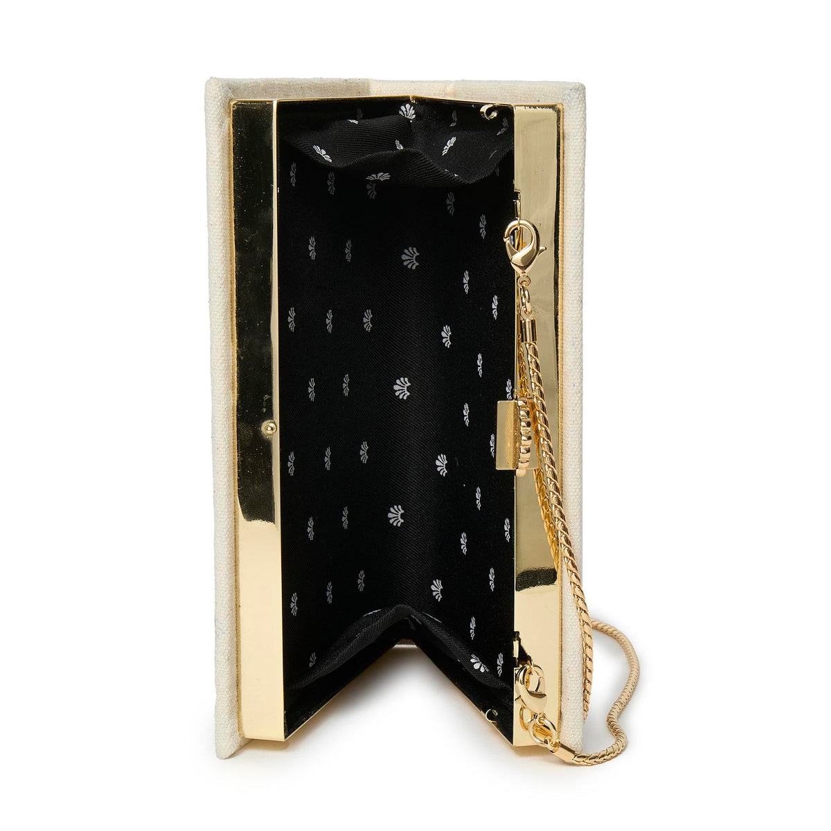 Lele Sadoughi BAGS YELLOW BRICK THE NEW WIZARD OF OZ BOOK CLUTCH