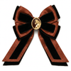 Lele Sadoughi BARRETTES JET EQUESTRIAN CAMEO BARRETTE BOW
