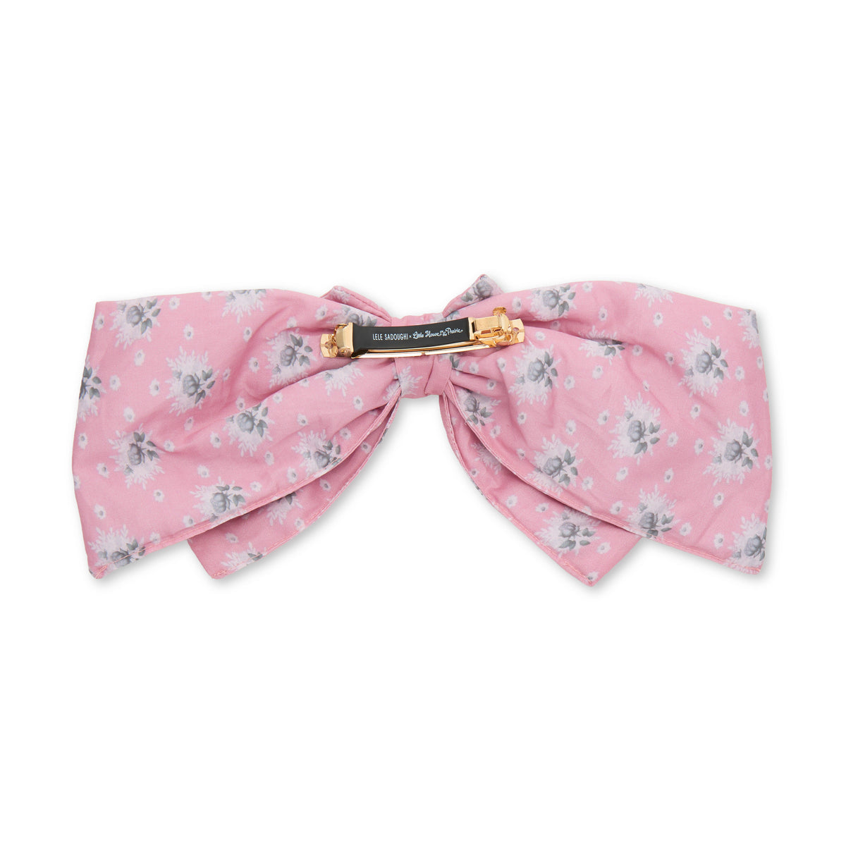 Lele Sadoughi BARRETTES LITTLE HOUSE ON THE PRAIRIE ELIZABETH CRYSTAL BOW BARRETTE