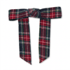 Lele Sadoughi BARRETTES NOEL PLAID SHIRLEY BOW BARRETTE
