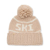 Lele Sadoughi BEANIE ONE SIZE CAMEL SKI BEANIE