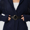Lele Sadoughi BELTS JET OASIS STATION BELT