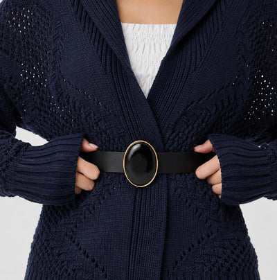 Lele Sadoughi BELTS JET OASIS STATION BELT