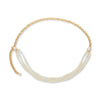 Lele Sadoughi BELTS PEARL GRADUATED CHAIN BELT
