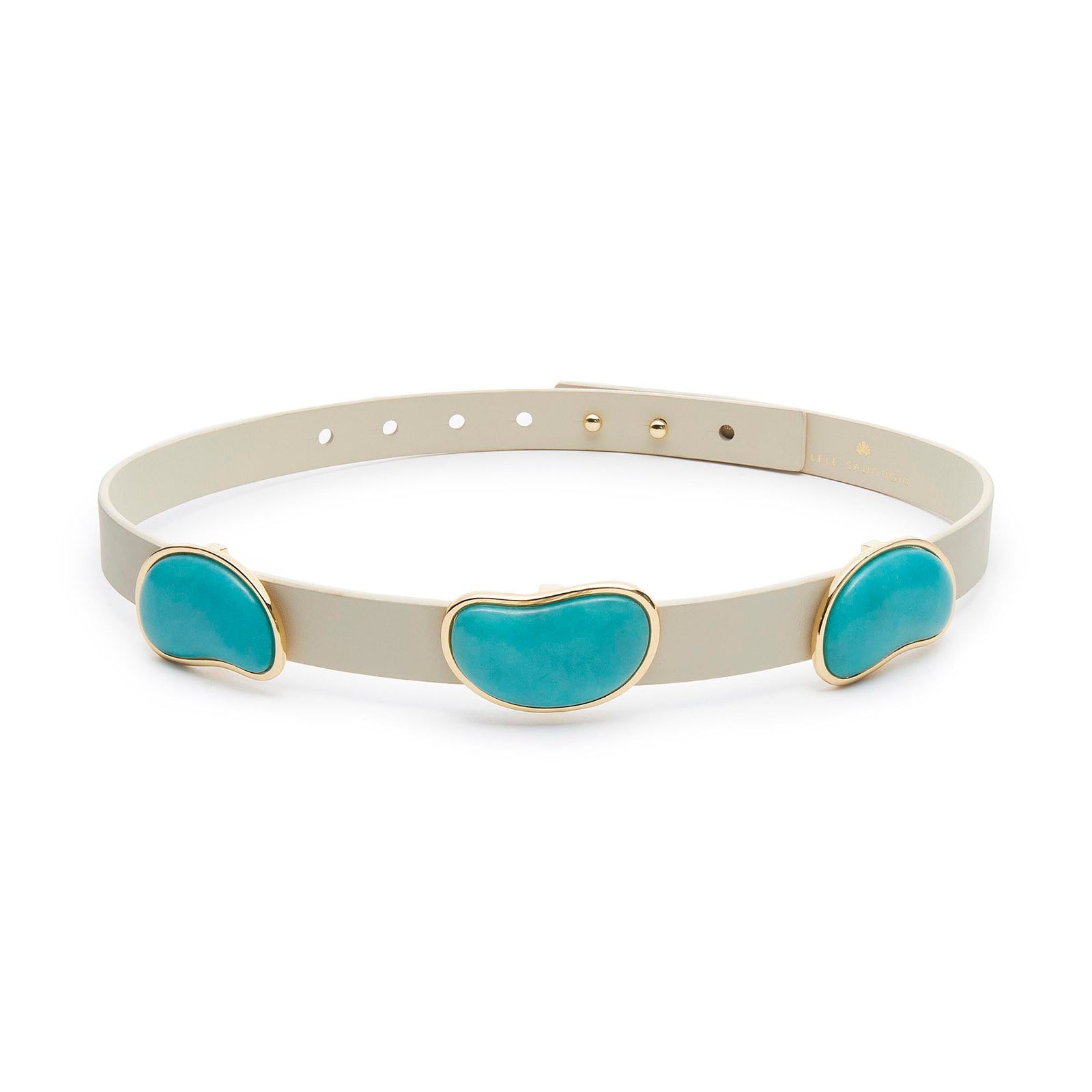 LELE SADOUGHI BELTS TURQUOISE STATION BELT
