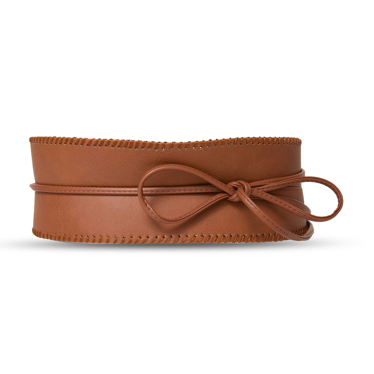 Lele Sadoughi BELTS WALNUT BONNIE BELT