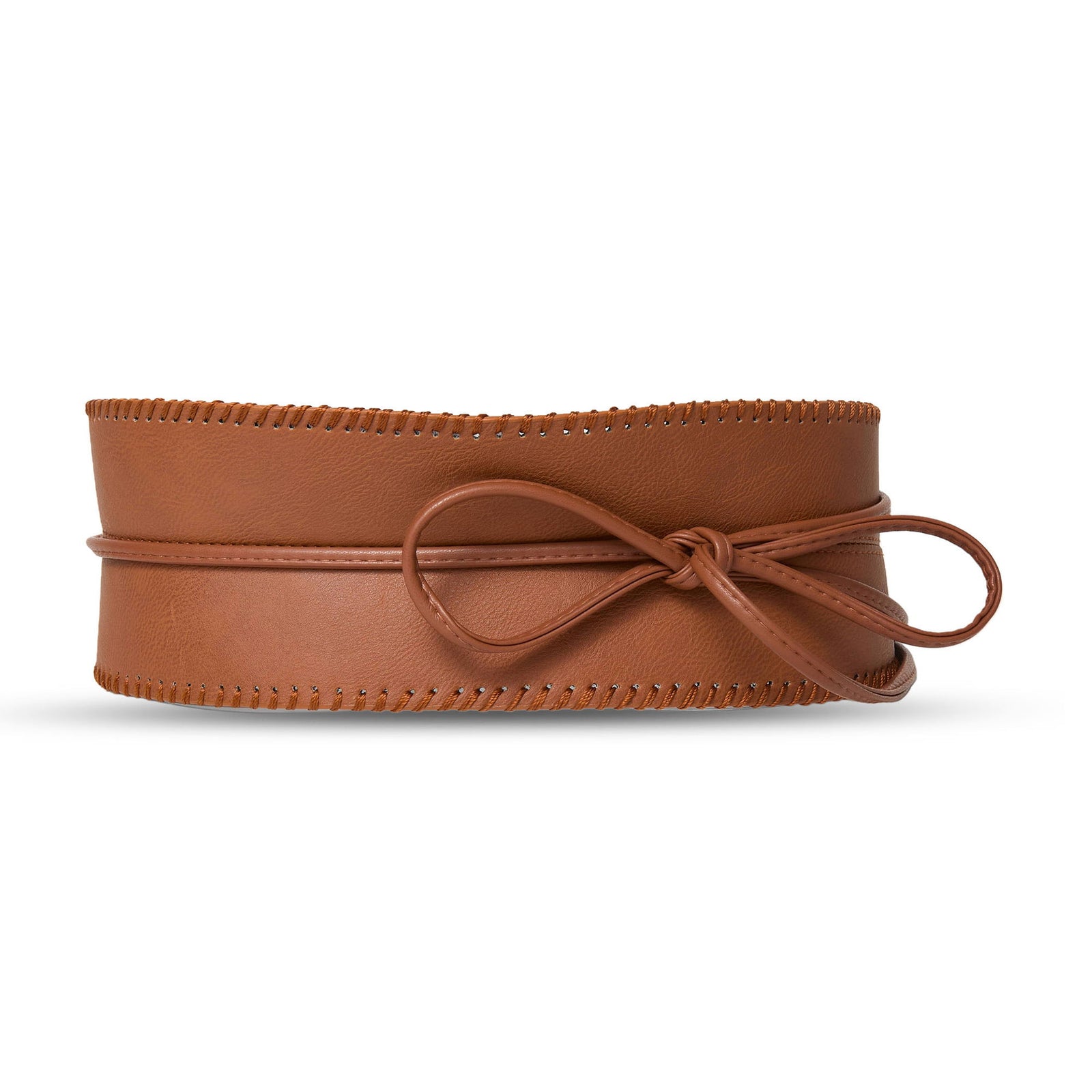 Lele Sadoughi BELTS WALNUT BONNIE BELT