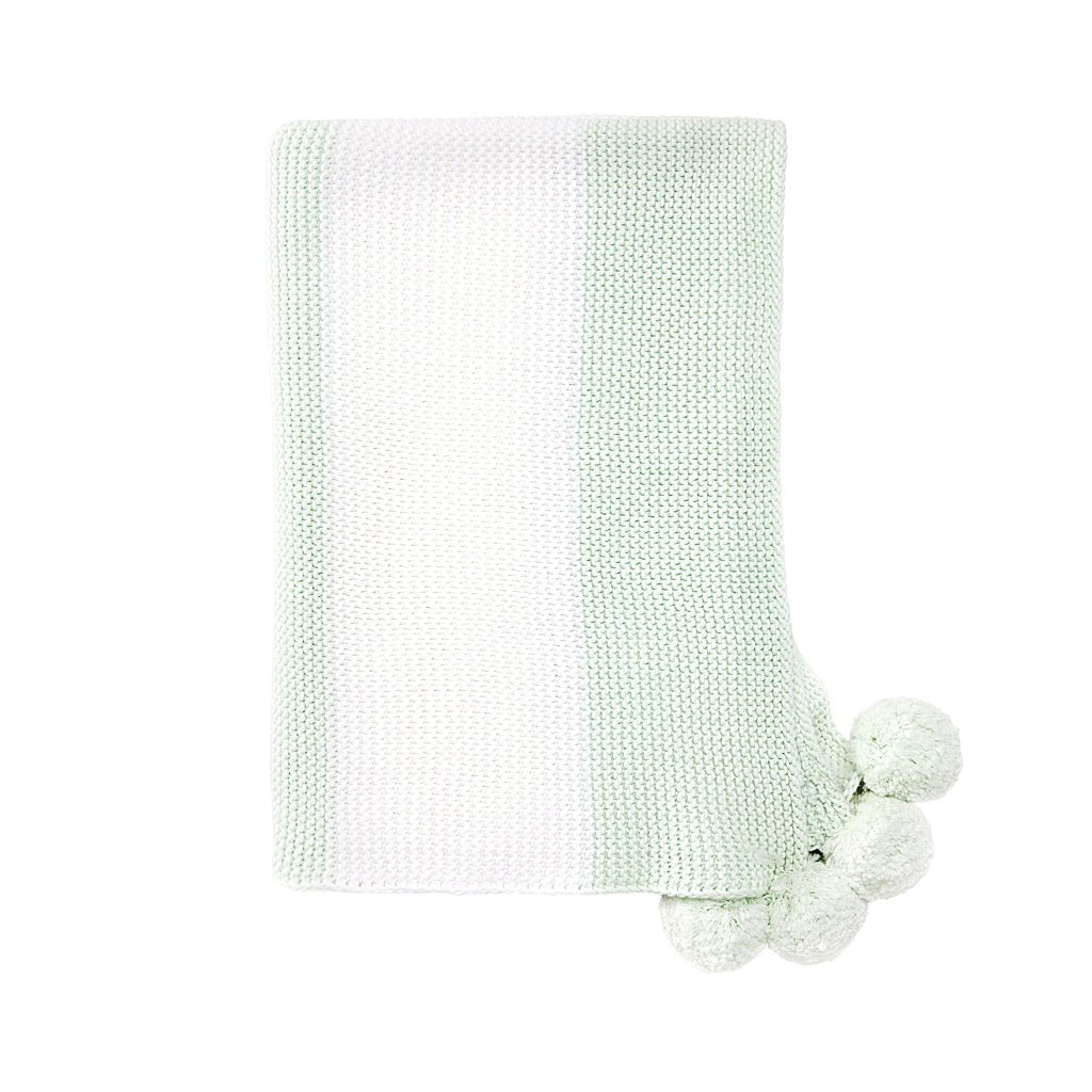 Lele Sadoughi Blankets MINT KIDS BABY BLANKET