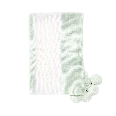Lele Sadoughi Blankets MINT KIDS BABY BLANKET