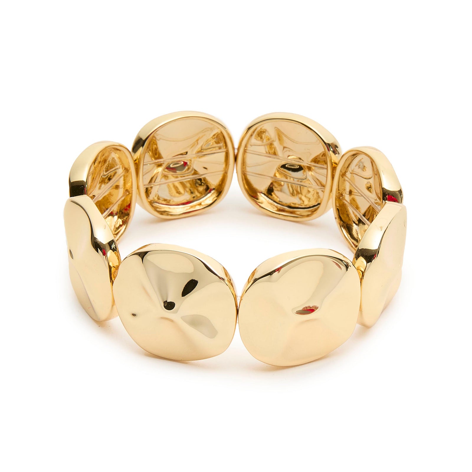 Lele Sadoughi BRACELETS GOLD SOCIALITE STRETCH BRACELET