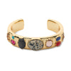 Lele Sadoughi BRACELETS MULTI GEM CALYPSO STONE CUFF