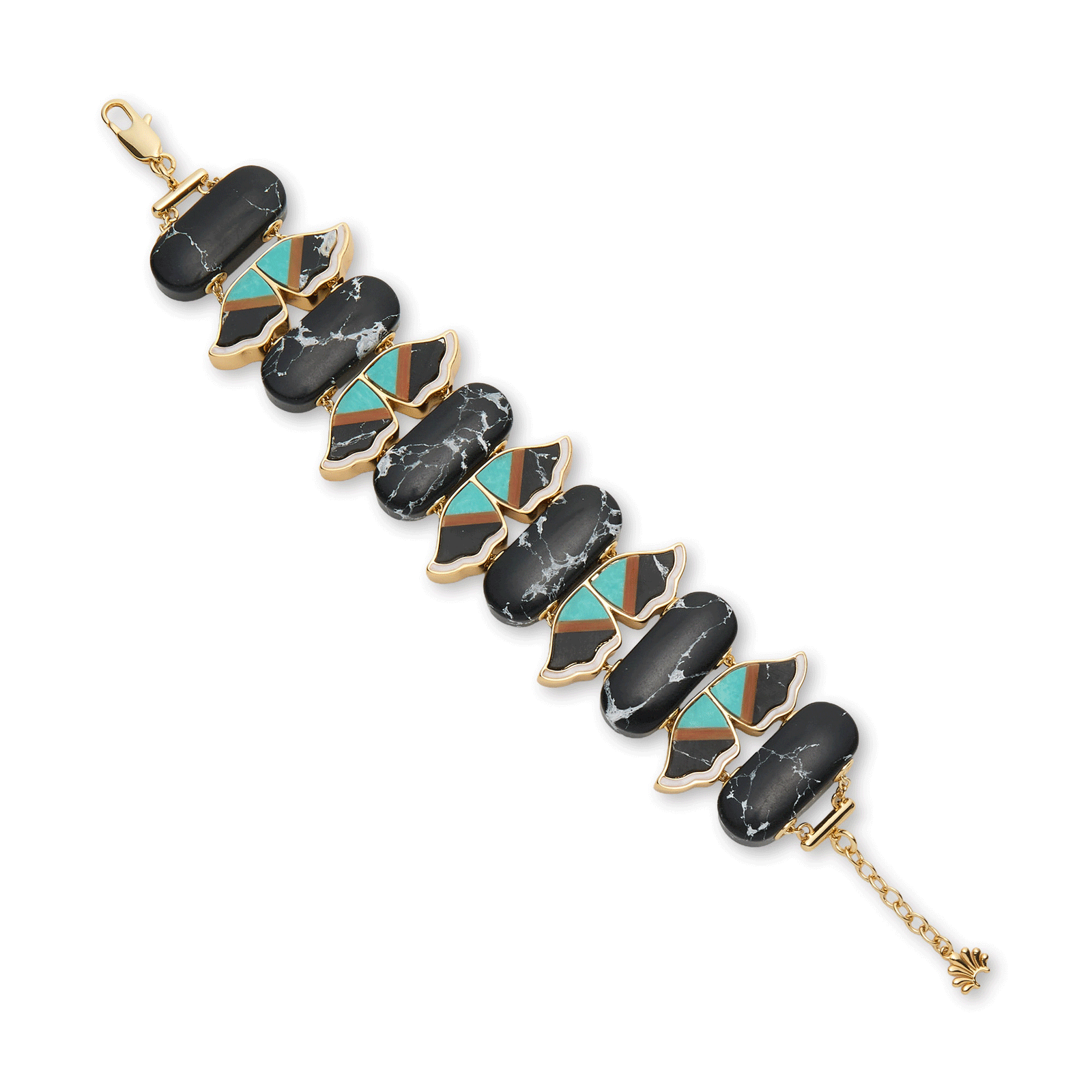 Lele Sadoughi BRACELETS PAINTED MESA WILD BUTTERFLY BRACELET