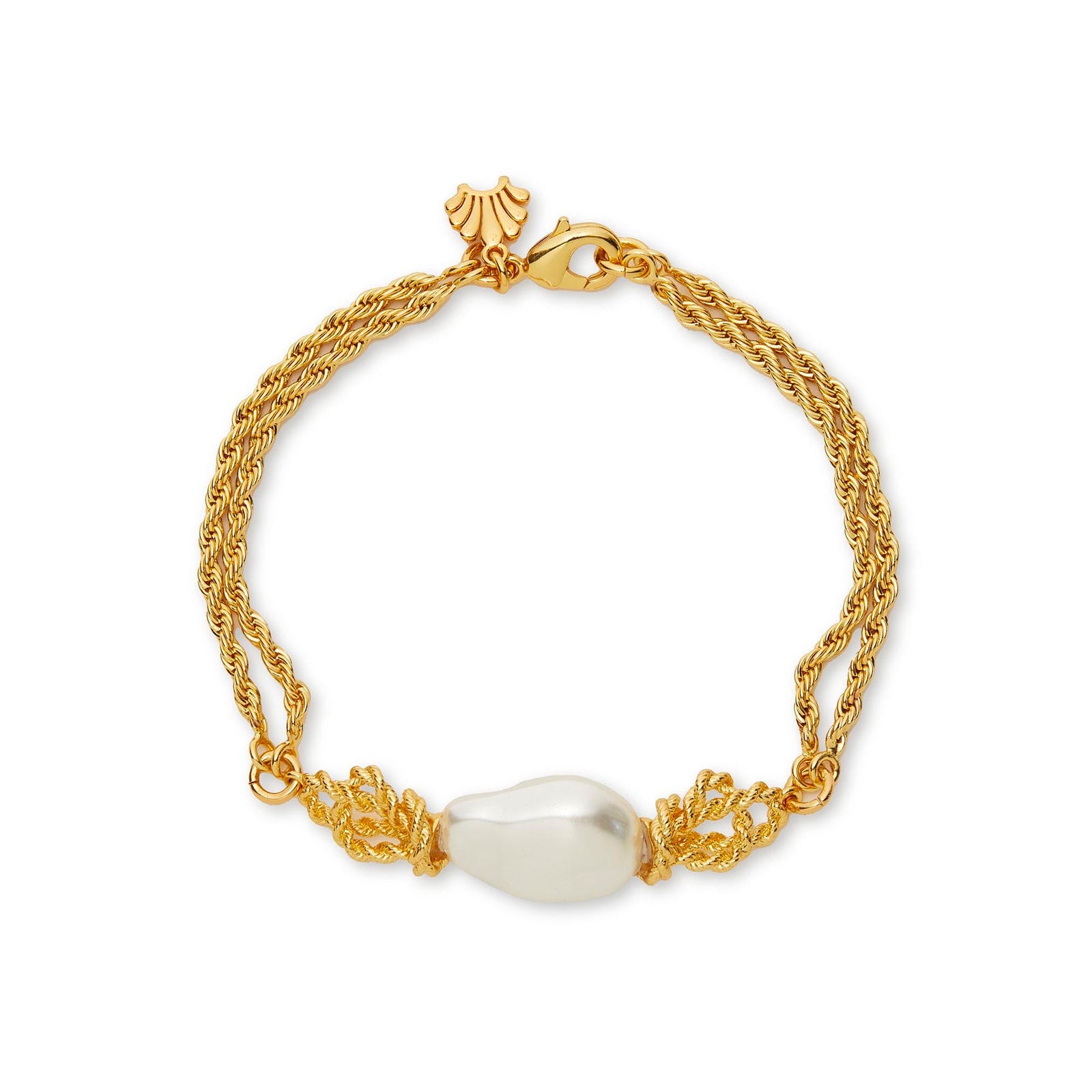 Lele Sadoughi BRACELETS PEARL CHATEAU ROPE BRACELET