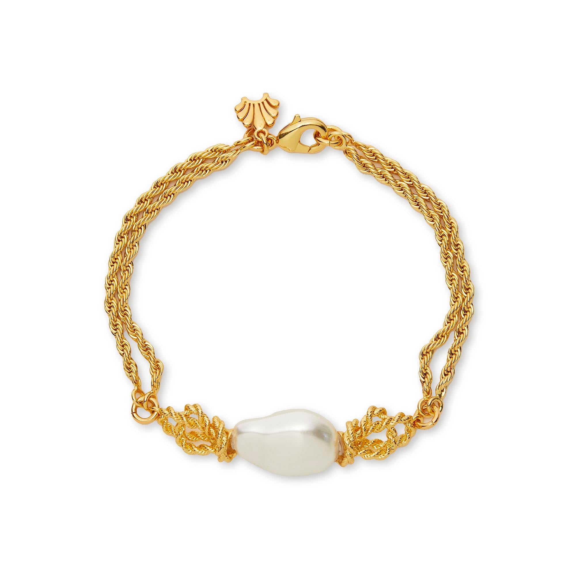 Lele Sadoughi BRACELETS PEARL CHATEAU ROPE BRACELET