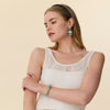 Lele Sadoughi BRACELETS TURQUOISE SLIDER CUFF