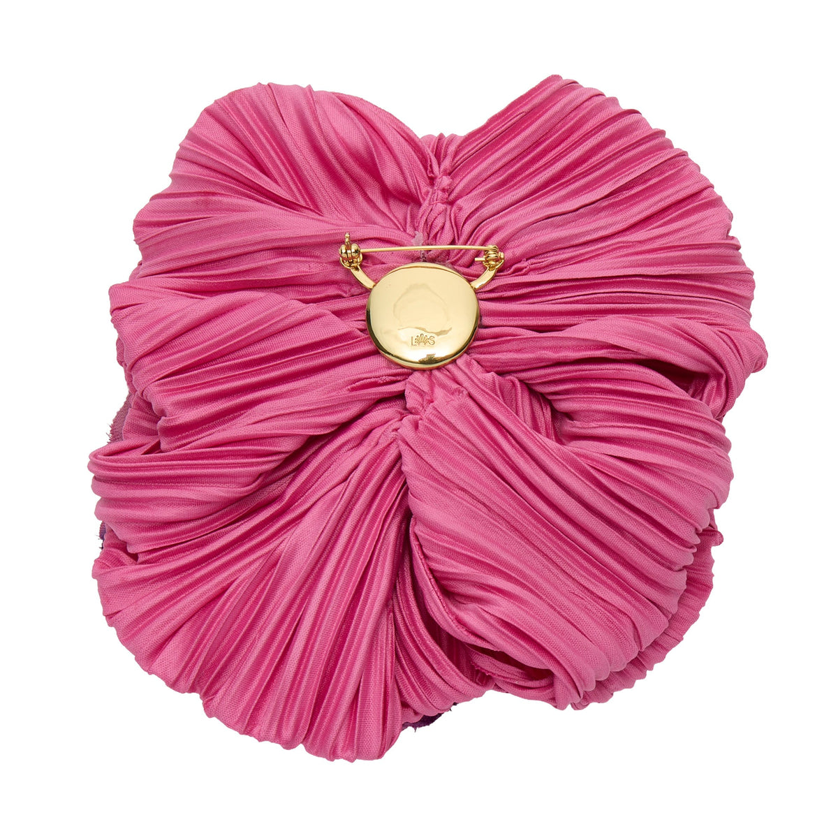 Lele Sadoughi BROOCHES FUCHSIA DAHLIA FLORAL BROOCH