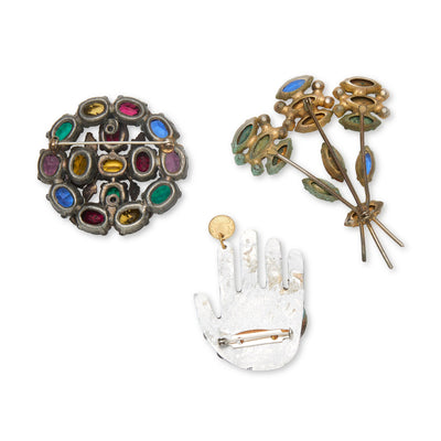 Lele Sadoughi BROOCHES NEW ORLEANS BROOCH SET