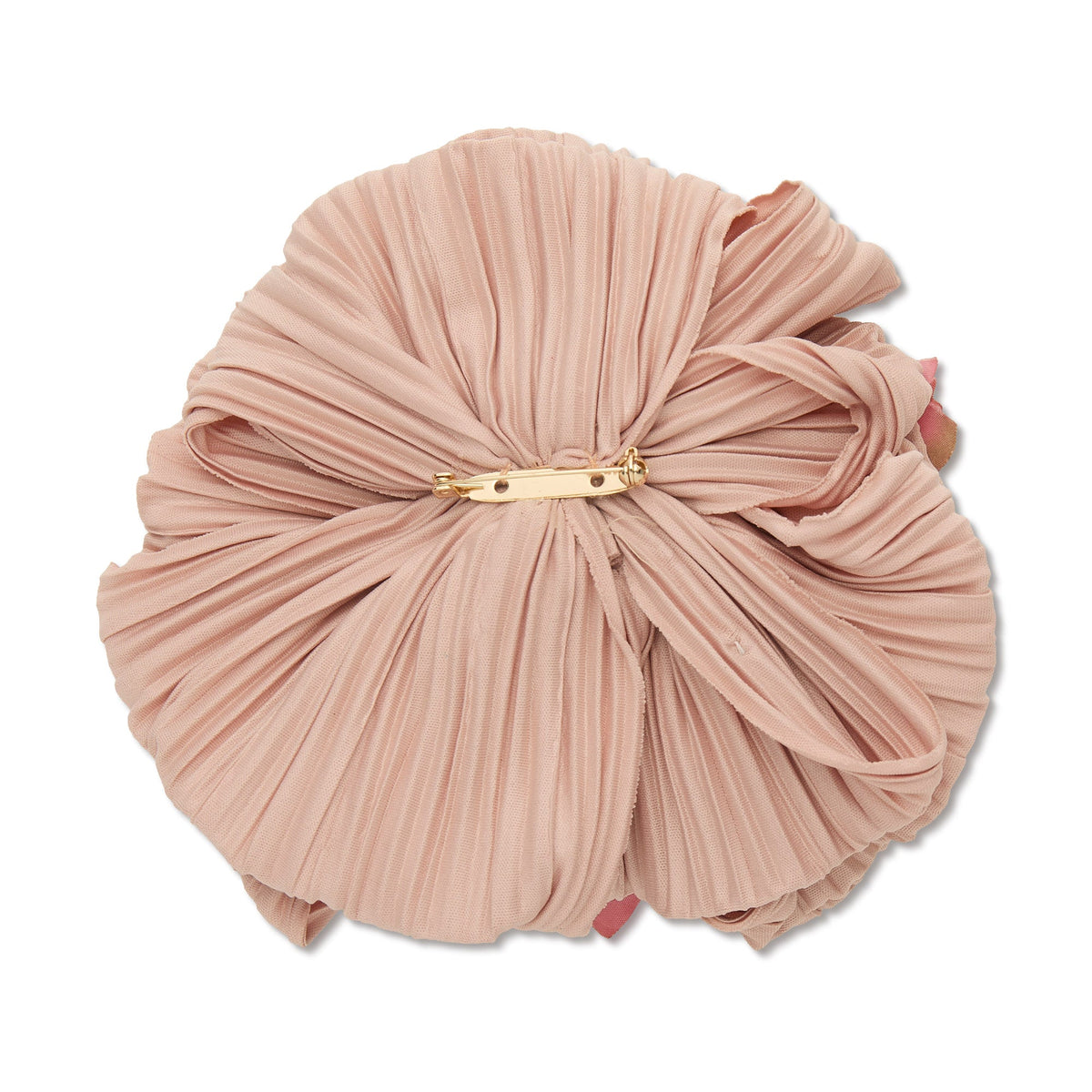 Lele Sadoughi BROOCHES SIENA PLEATED FLOWER BROOCH