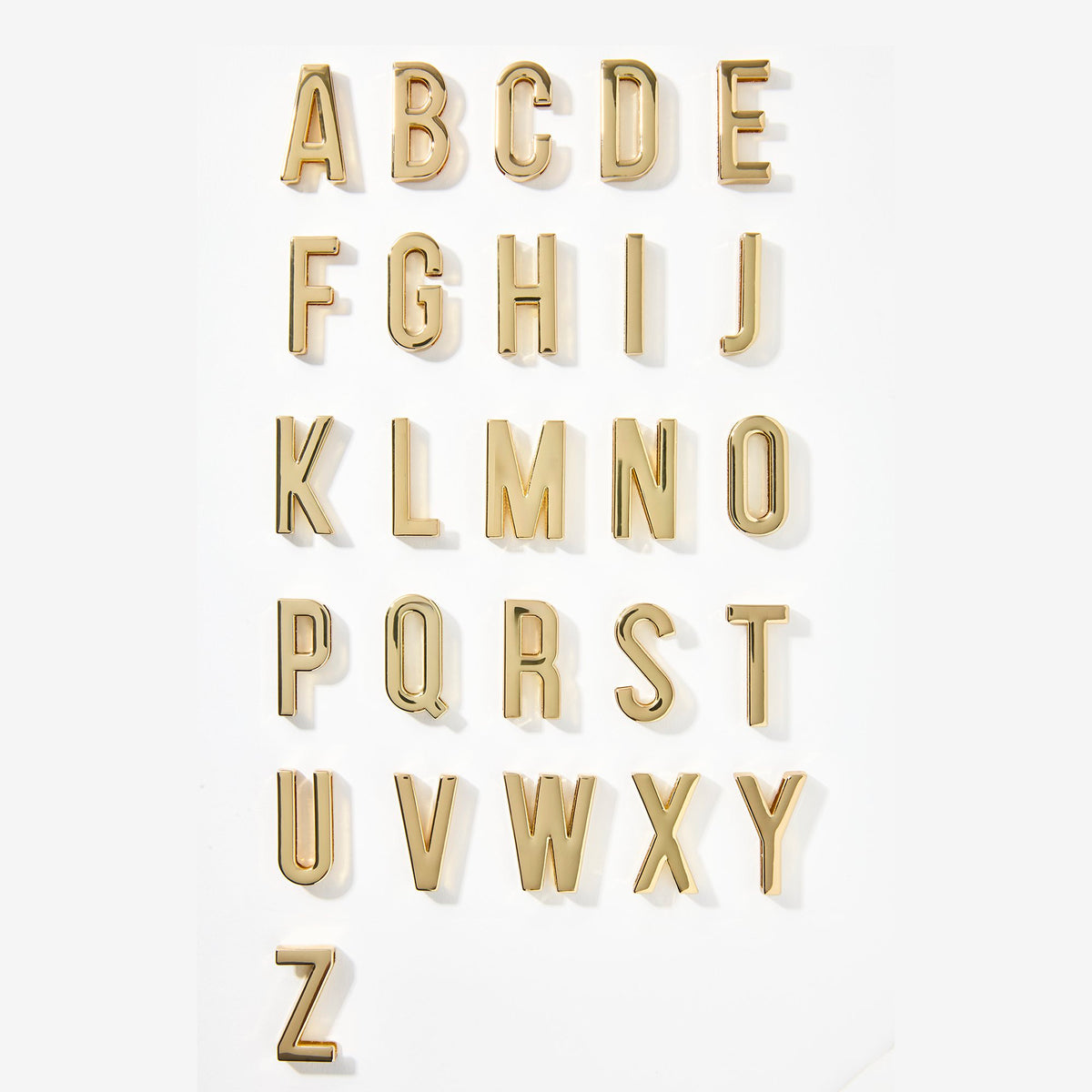 Lele Sadoughi CHARM GOLD INITIAL CHARM LETTER