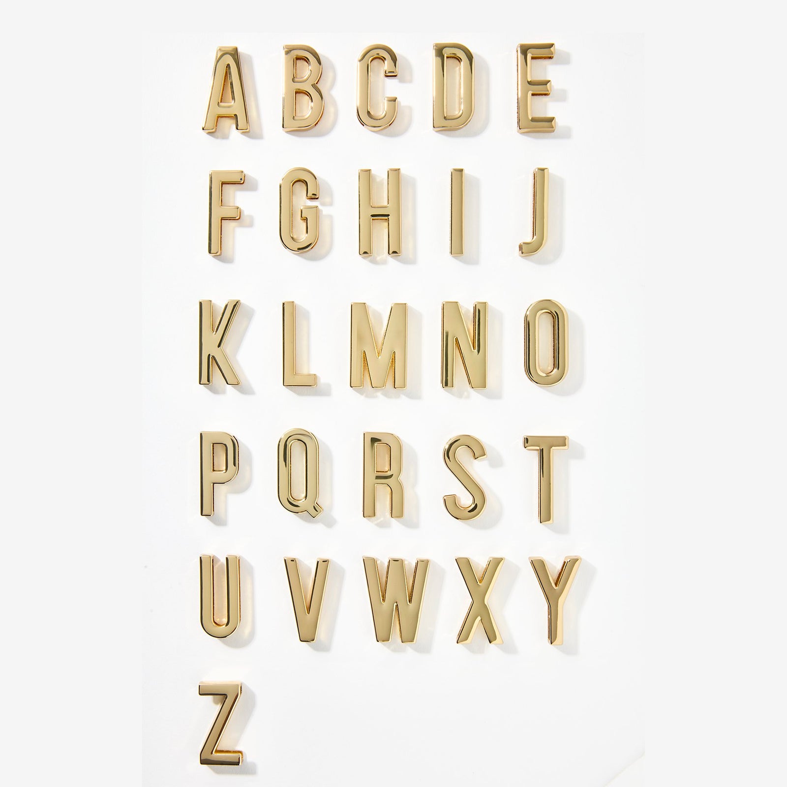 Lele Sadoughi CHARM GOLD INITIAL CHARM LETTER